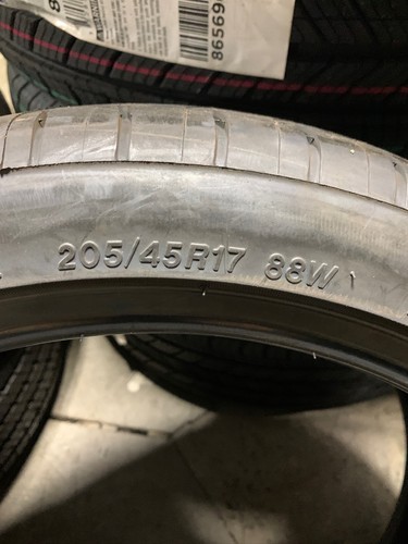 1 New 205 45 17 Firestone Firehawk Indy 500 Ultra High Performance Summer Tire - Picture 4 of 5