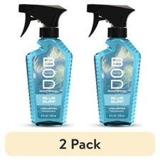  2 pack BOD Man Fragrance Body Spray Blue Surf 8 fl Oz Free Shipping FRESH