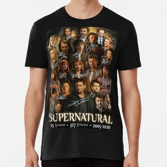 Supernatural Shirt Sam Dean Winchester Tee Movie S to 4XL Gift T-Shirt