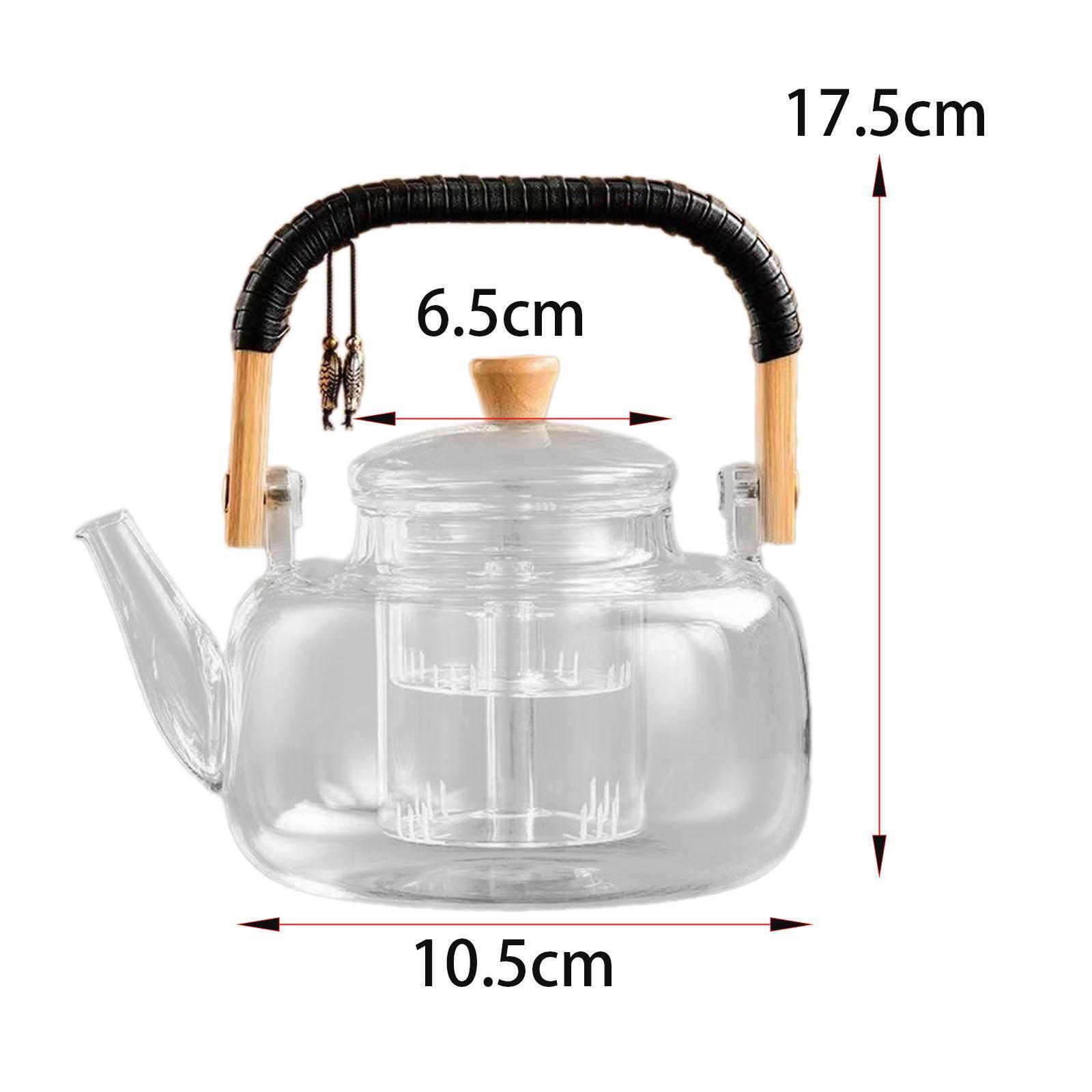 Couvercle En Verre Pour Théière 400 Ml - Remplacement étanche Et Pratique