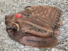 Rawlings Renegade Fastback Dark Brown Leather Right Hand Throw Glove RS130 13"