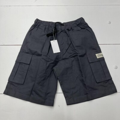 XinYangNi Dark Gray Casual Cargo Loose Fit Shorts Women's Size 4-6 NEW