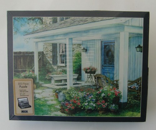 Lang 500-teiliges Puzzle Ein Topfgarten Pop-Up-Abdeckung 18 x 24 Zoll Neu im Karton - Bild 1 von 3