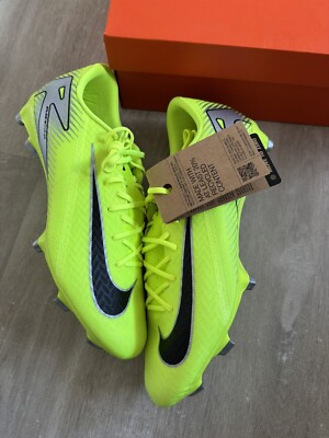 Größe UK 11 Nike Zoom Mercurial Vapor 16 Academy FG Volt - Brandneu  