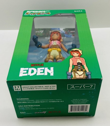 Eden SARA GRACE 6” Vinyl Figure Supervinyl Series Wave 1 Super7 Netflix NEW - Picture 8 of 9