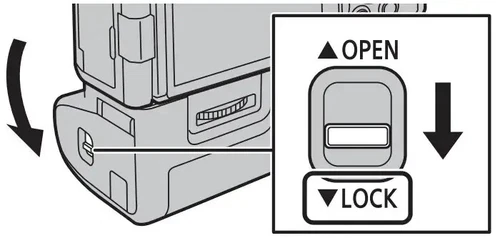 Panasonic DMW-BG1 Battery Grip Black for LUMIX G9 II/S5 II/S5 IIx/S5 NEW Japan - Picture 8 of 9