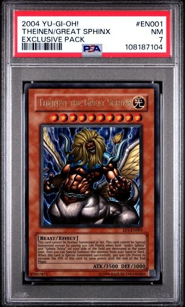 Theinen the Great Sphinx EP1-EN001 Yu-Gi-Oh! Movie Exclusive Pack