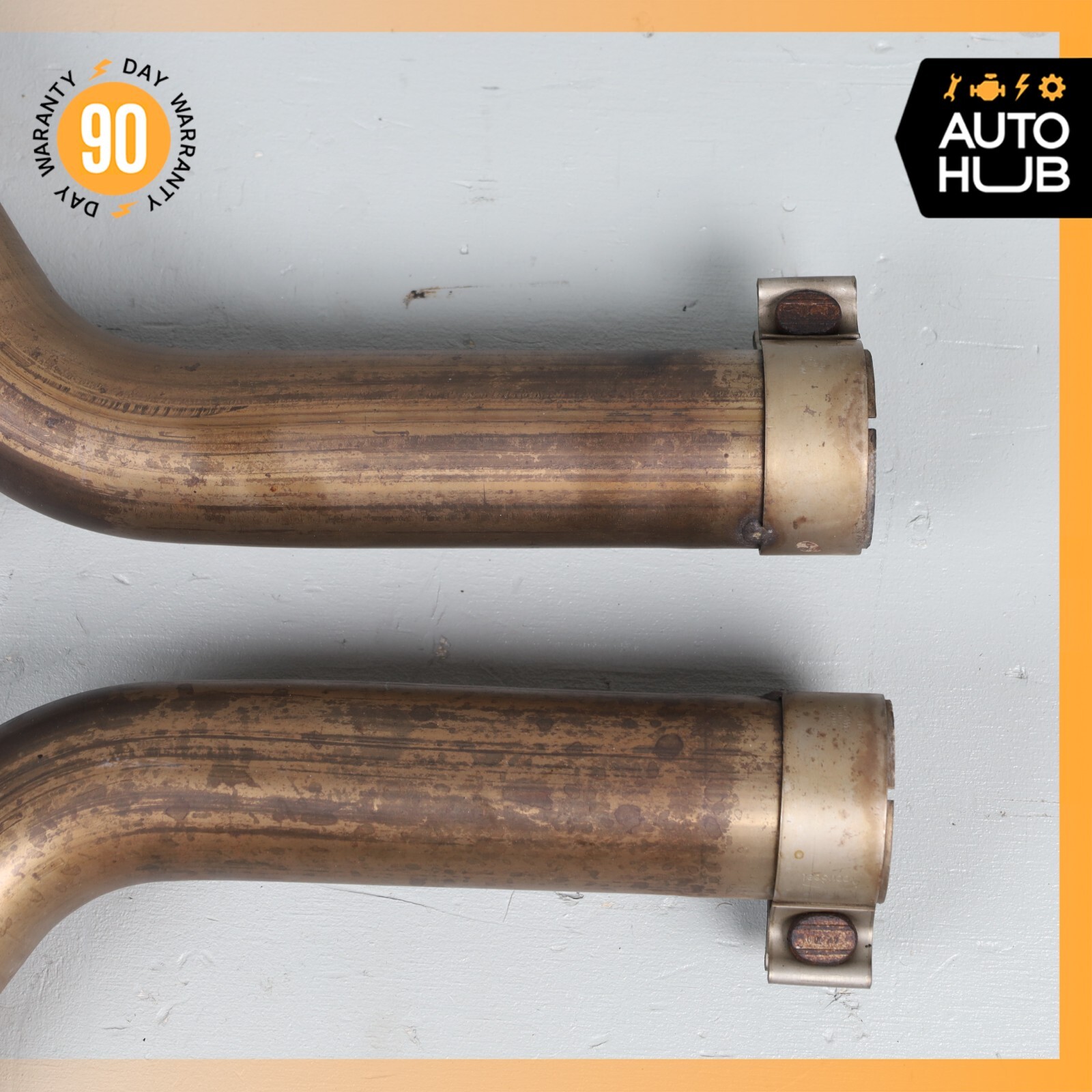 Maserati GranTurismo S M145 4.7L Exhaust Pipes Left & Right Side Set OEM 56k