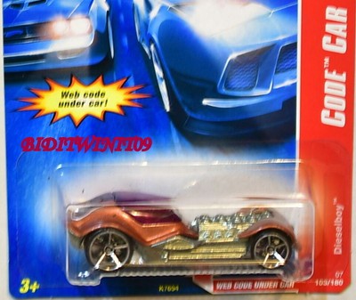 hot wheels dieselboy