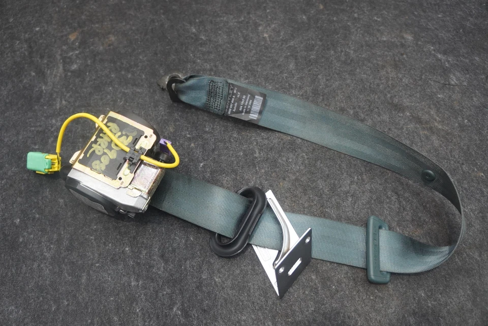 Rear Right Seat Belt Retractor Green 3W0857806A OEM Bentley Continental GT 2005 - Image 2 of 4