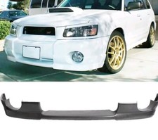 Fits 03-05 Subaru Forester Sg5 Ds Style Unpainted Front Bumper Lip Spoiler Pu Fits 03-05 Subaru Forester Sg5 Ds Style Unpainted Front Bumper Lip Spoiler Pu
