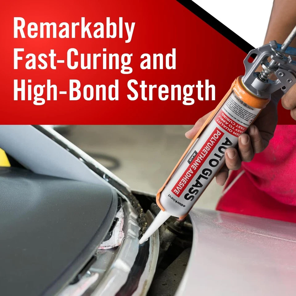 2-Pack Fast Curing Automotive Windshield Sealant – High Bond Strength Adhesive - Image 4 of 4