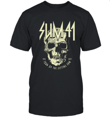 Sum 41 Tour Of The Setting Sum 2024 T Shirt Men And Women S-5XL MR389