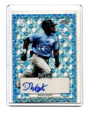 2022 Leaf  Perfect Game Pre Pro Proof Dean West Mojo Platinum Auto #MA-DW1  1/1