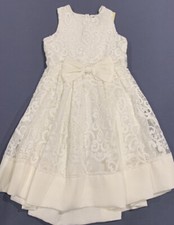 White Lace Princess Dress - Perfect for the most special of occasions. NEW W TAG