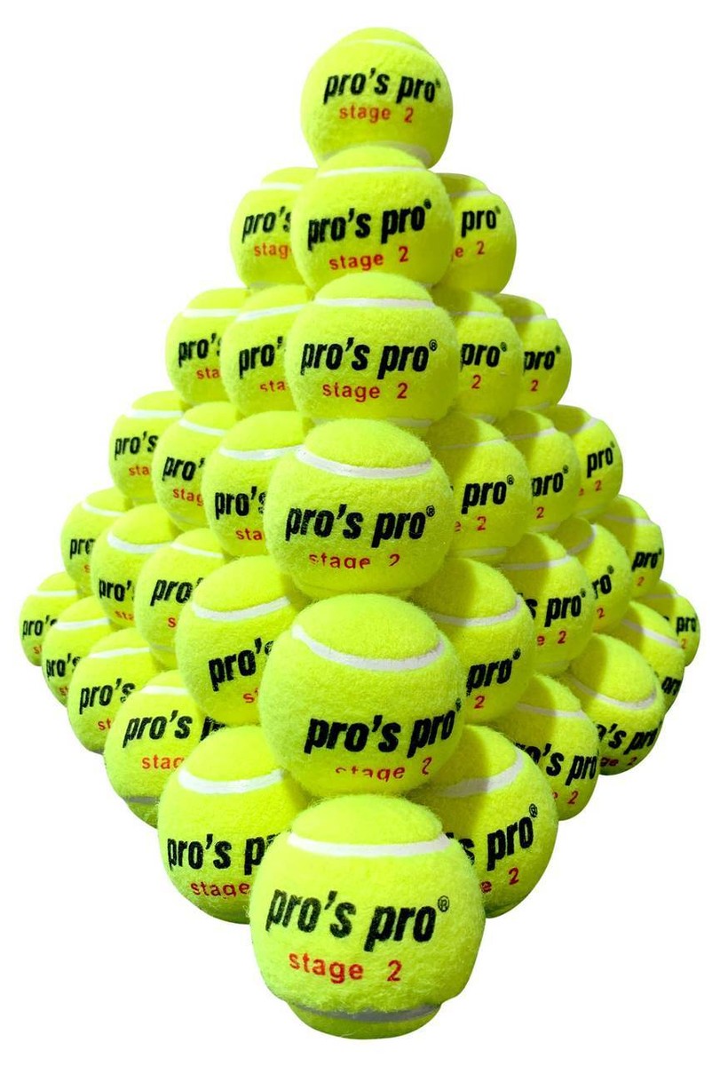 pros pro オレンジボール stage2 テニス　30球 Amazon | お子様でも安心 pros pro オレンジボール stage2