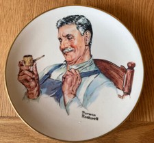 Vintage 1975 Norman Rockwell Home From The Fields Decorative Collector Plate