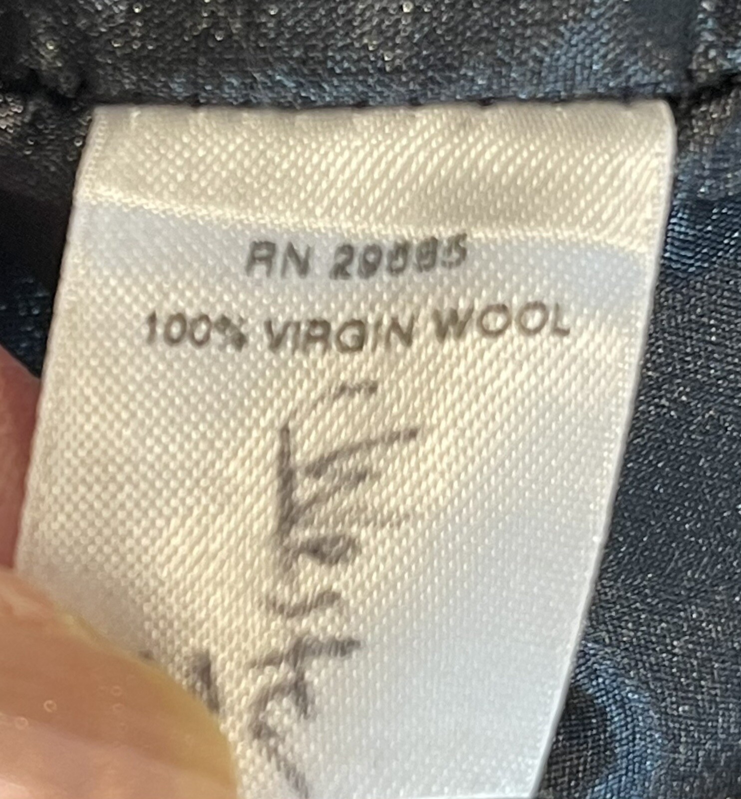 PENDLETON Gray 100% Virgin Wool Lined Pants Zip F… - image 8