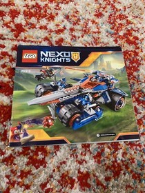 3 BOOKS LOT LEGO 70315 70310 70311 NEXO KNIGHTS INSTRUCTION MANUAL ONLY