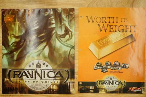 2005 Magic The Gathering Game Ravnica City of Guilds Poster Promozionale Dealer 22x27 - Foto 1 di 7