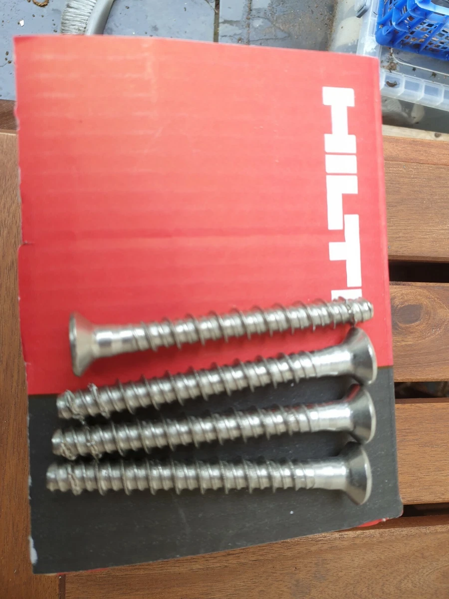 HILTI HUS4 Concrete Screw Anchor Instructions, 54 OFF