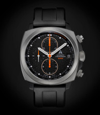Andersmann Diver Chronograph Automatic Titanium Watch with Orange Seconds