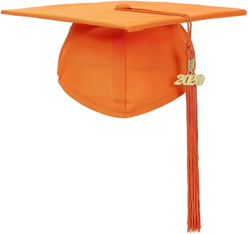 FtyFty Uni Matte Graduation Cap with 