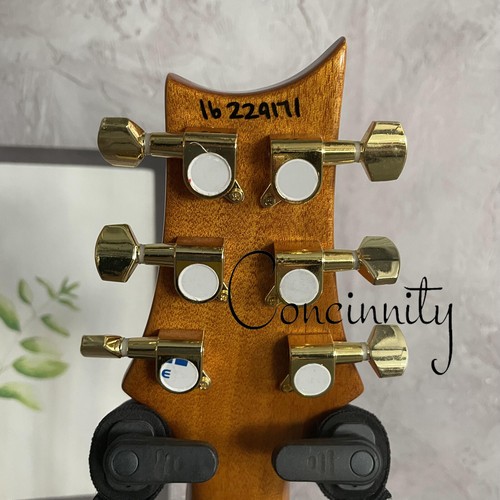 Guitarra Eléctrica Personalizada PRS Azul Llama Tapa Arce Cuello Caoba Trémolo Puente - Imagen 7 de 8