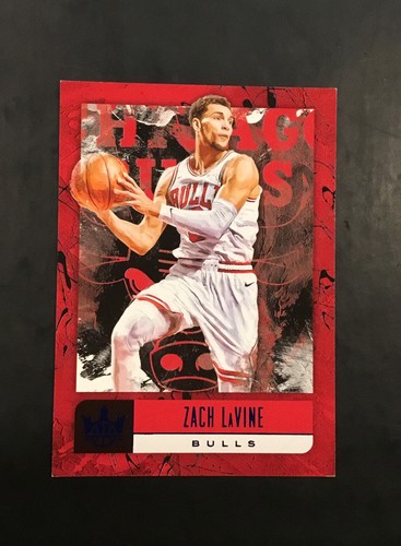 2018 Panini Court Kings Basketball Sapphire Zach LaVine #26