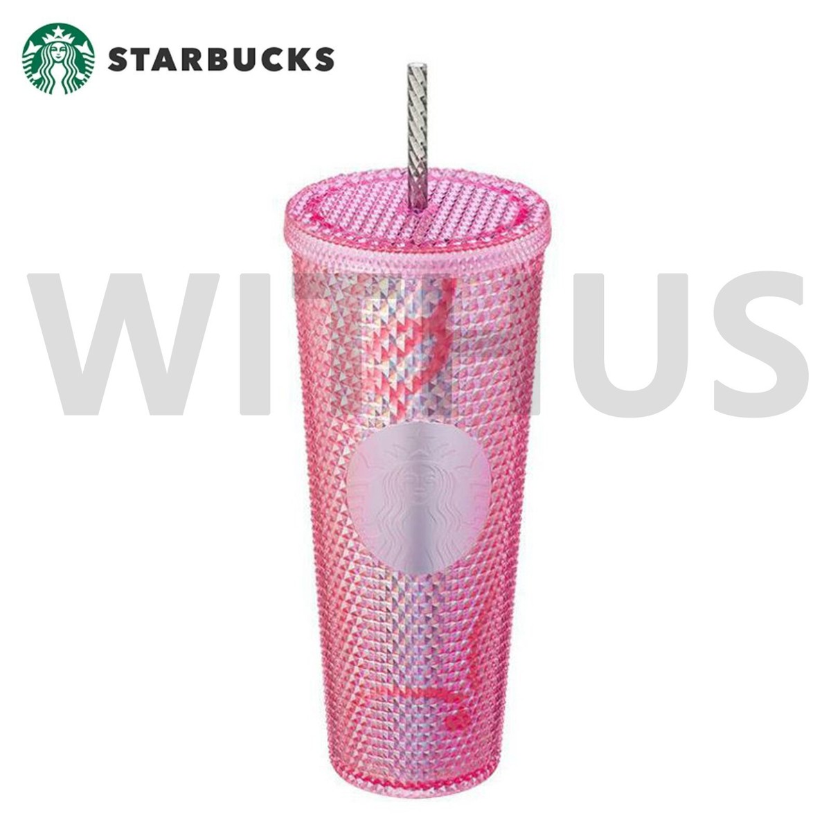 Starbucks Korea 2023 Blackpink Pink Stud Cold Cup 710ml - Tracking
