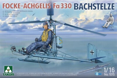 Takom 1/16 Focke-Achgelis Fa 330 Bachstelze w/Figure