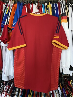 SPAIN 2002 2004 HOME FOOTBALL SHIRT SOCCER JERSEY ADIDAS 298547 sz