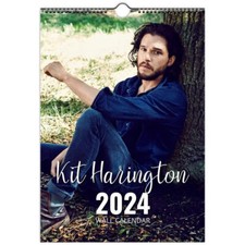 Kit Harington 2026/27 Personalised Calendar  Choose start month