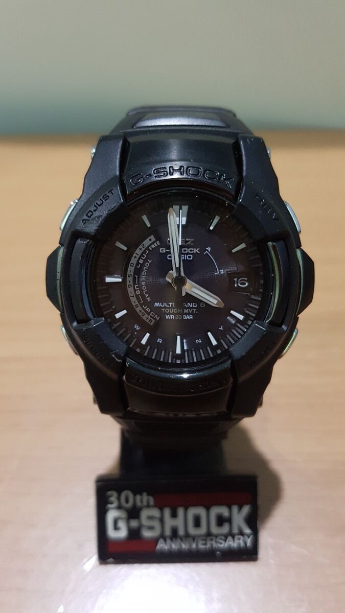 G-Shock Black Edition GS-1200B Sky Cockpit Analog Multi-function M6 Solar Atomic