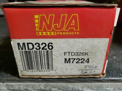 NEW NJA MD326 METALLIC DISC BRAKE PADS FTD326K
