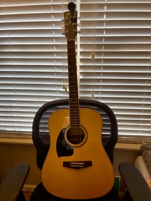 Ibanez Performance Series PF15 Left Handed Dreadnought Acoustic Guitar Natural