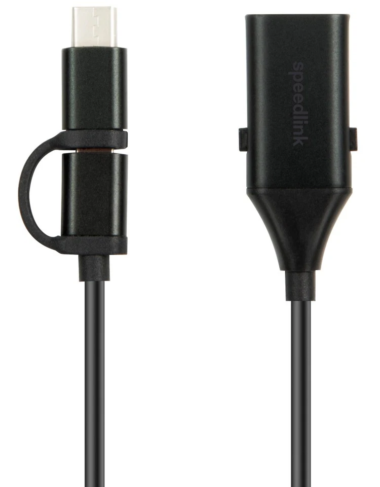 4in1 USB-C / Micro-USB Adapter-Kabel Lade-Kabel für Lenovo Samsung Huawei Wacom  - Bild 3 von 4