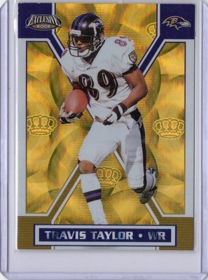 2002 Pacific Exclusive - Travis Taylor #18 - GOLD