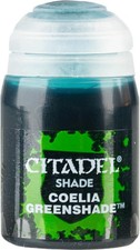 Games Workshop Citadel Paint Shade Paint: COELIA GREENSHADE 18ML 