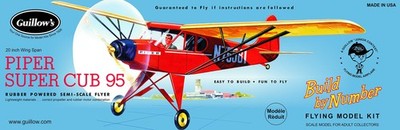 Guillow's Piper Super Cub 95 Model Kit, 602