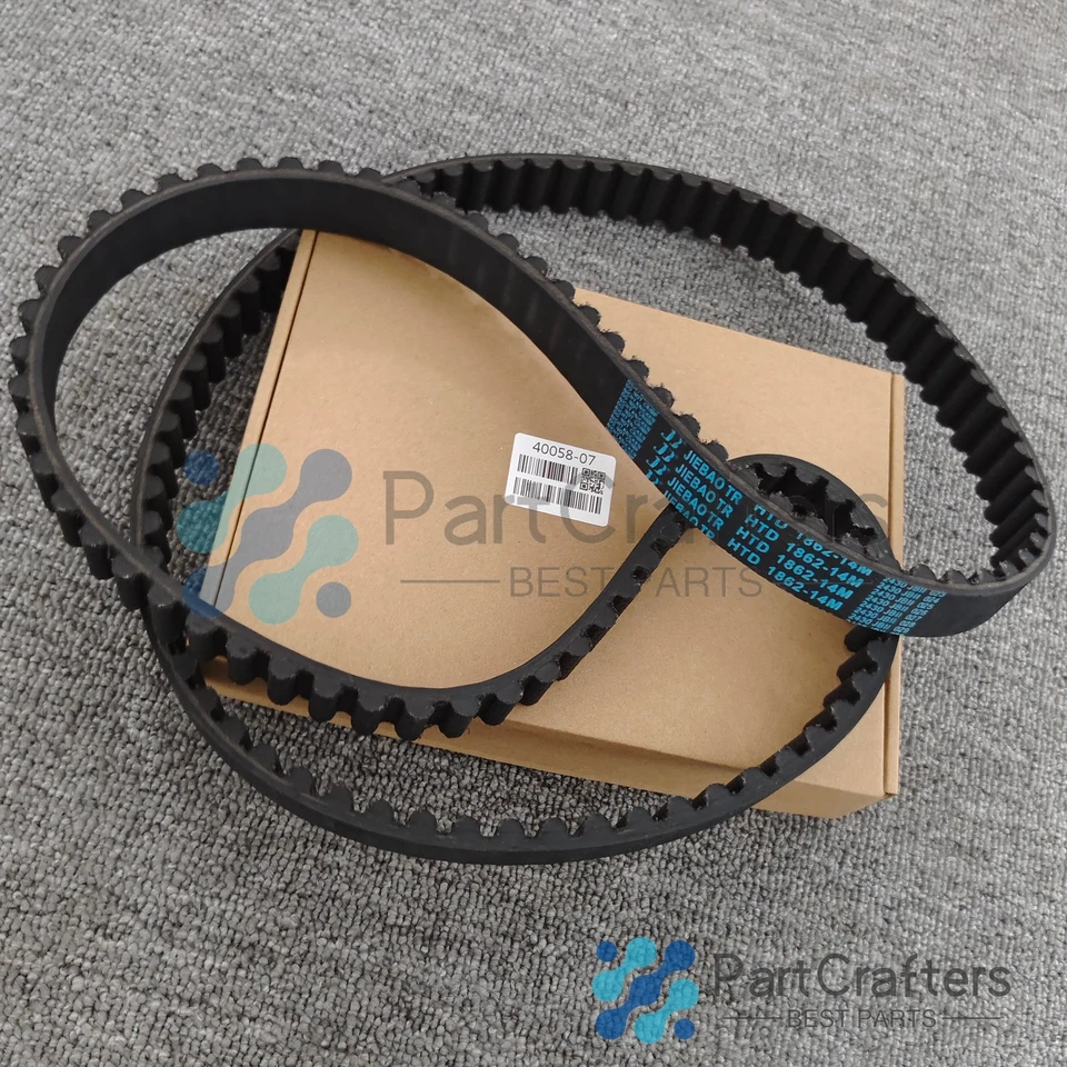 Nova correia traseira de 1" 133 dente para Harley Soft 40058-07 2007-2011 EUA - Imagem 3 de 4