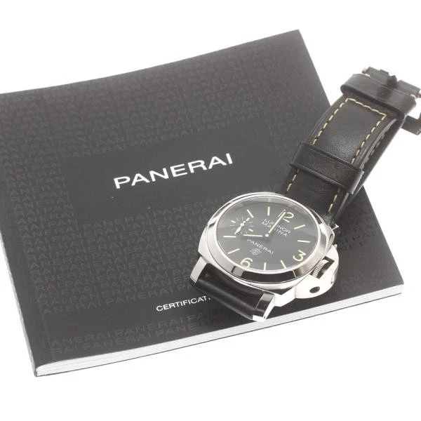 Panerai — Officine Panerai Luminor Marina PAM00776 44mm SS Black Dial Watch #C4170