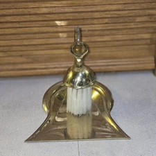 Vintage Brass Peerage Crumb Catcher & Brush See Description,  Collectable!