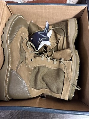 USMC WELLCO E163 RAT Boots Coyote 11R Gore-Tex Vibram Desert Forest Military NEW
