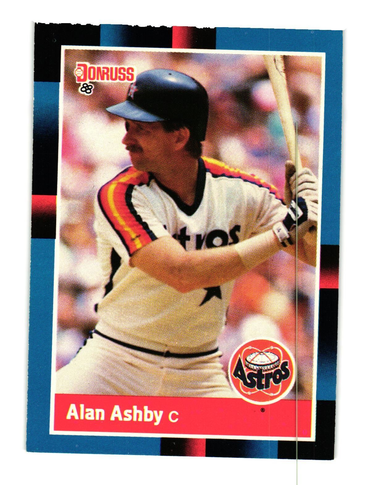 1988 Donruss #163b Alan Ashby Houston Astros