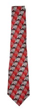 Ohio State University LOGO Tie Eagles Wings Silk Neck Tie