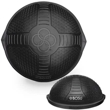 BOSU NexGen Home Fitness Exercise Gym Strength Flexibility Balance Trainer,Black