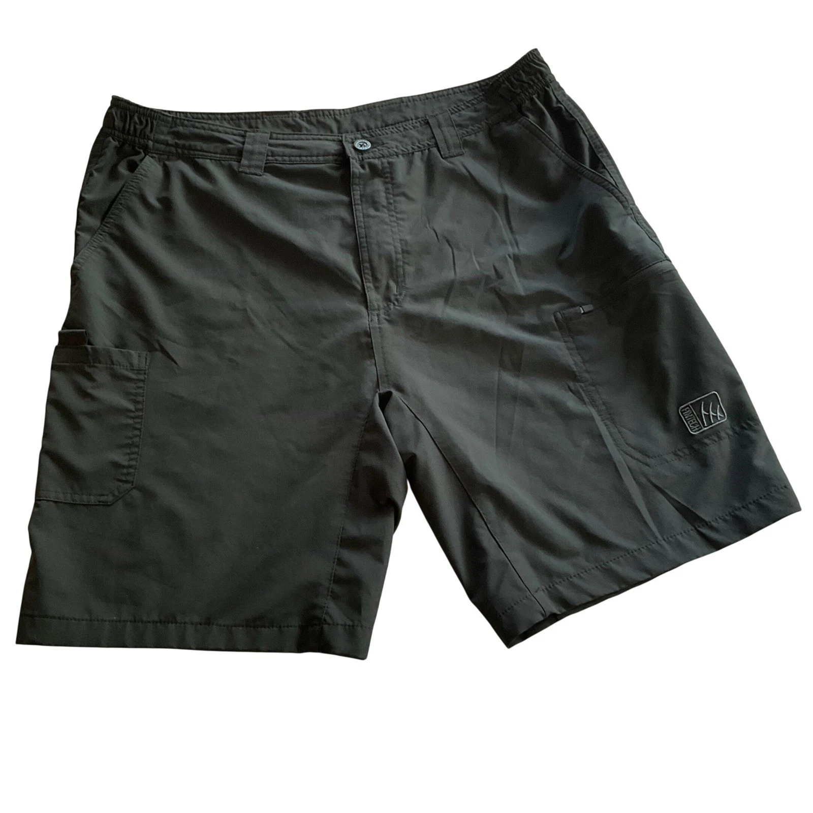 Fintech Performance Fishing Shorts Mens XL Gray Cargo Stretch
Opens in a new window or tab