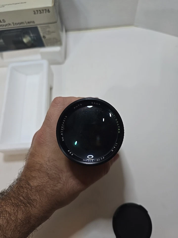 Vintage Sears 70 To 210mm F4.0 Macro/ One-Touch Zoom Lens W/ Original Box 373776 - Image 2 of 4