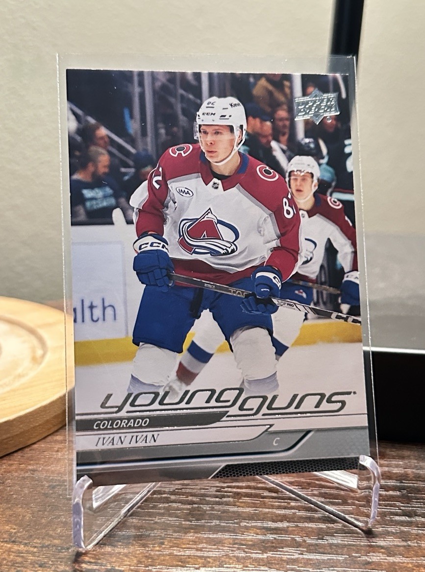 Ivan Ivan 2024-25 Upper Deck Series 2 - Young Guns #481 (RC) Avalanche